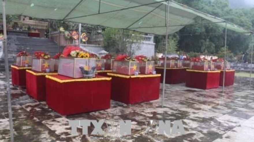 An Giang finds remains of 116 fallen soldiers