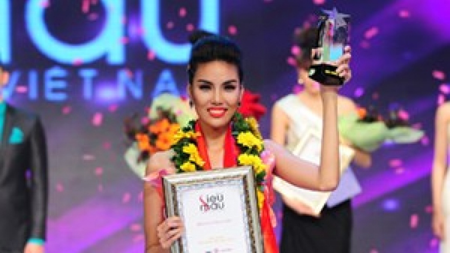 Lan Khue crowned Vietnam Super Model 2013