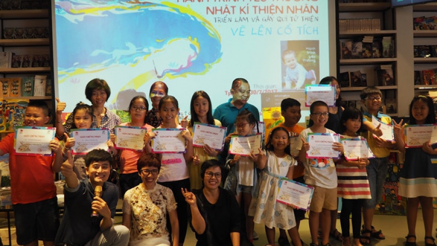 Thien Nhan’s “Drawing a fairy tale” program