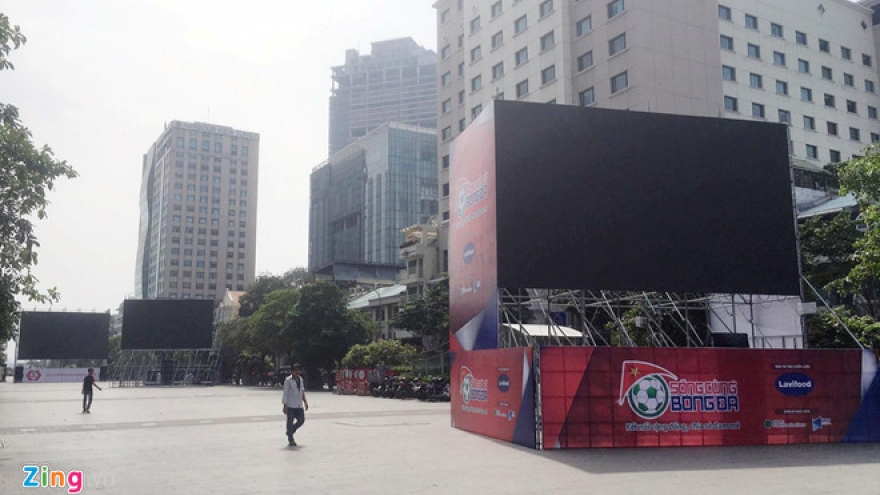LED screens set to be installed in HCM City to broadcast Vietnam-Thailand clash 