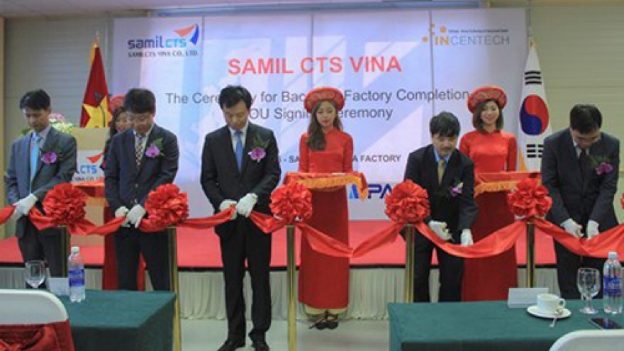 RoK’s firm opens plant, research centre in Bac Ninh