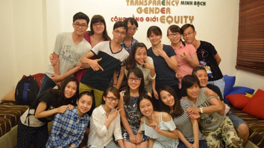 Young Vietnamese activists support gender equality