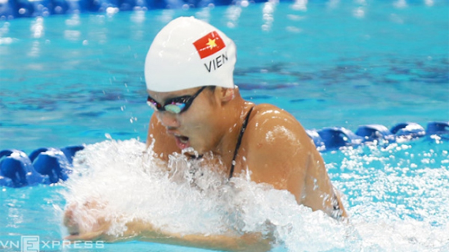 
        Anh Vien reaches finals at FINA Swimming World Cup
                              
