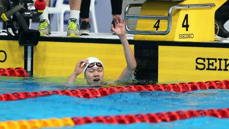 SEA Games 29: Swimmer Anh Vien grabs more gold for Vietnam