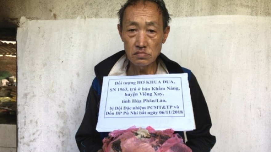 Lao drug smuggler nabbed in Thanh Hoa 
