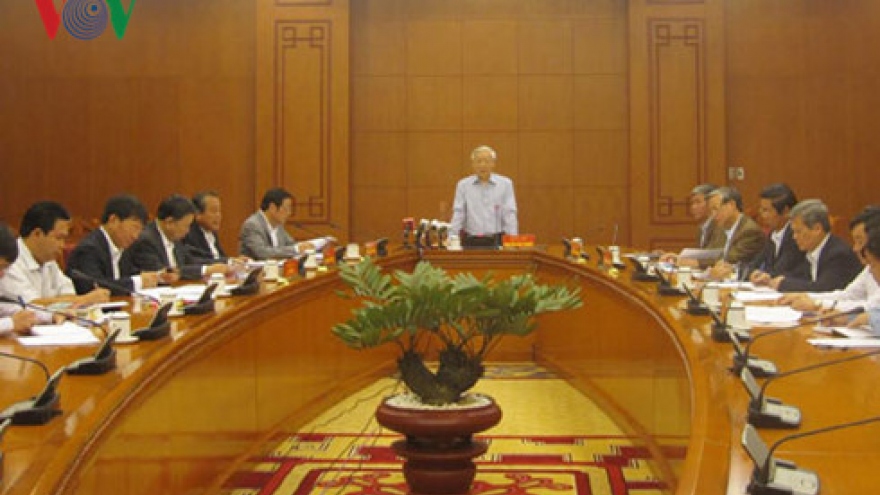 Party chief chairs meeting on anti-corruption