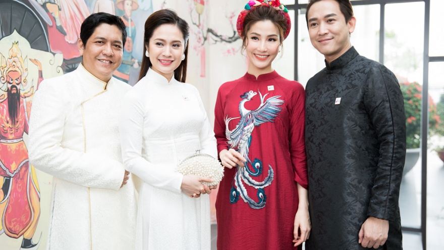 
        Vietnamese stars get ready for HCM City Ao Dai Festival 2018
                          
                      