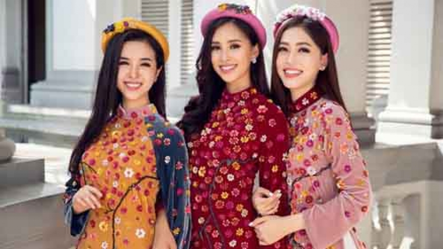 Miss Vietnam beauties charm in Tet photo collection