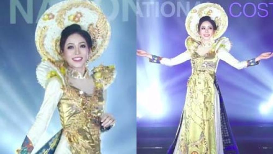Phuong Nga’s national costume comes second at Miss Grand International 2018