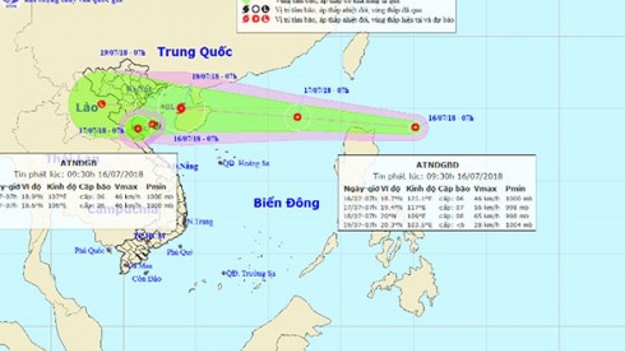 Tropical low pressure enters East Sea, likely to become typhoon