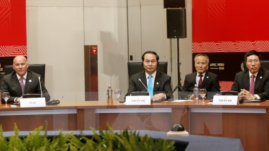 Vietnamese State leader attends APEC High-Level Week