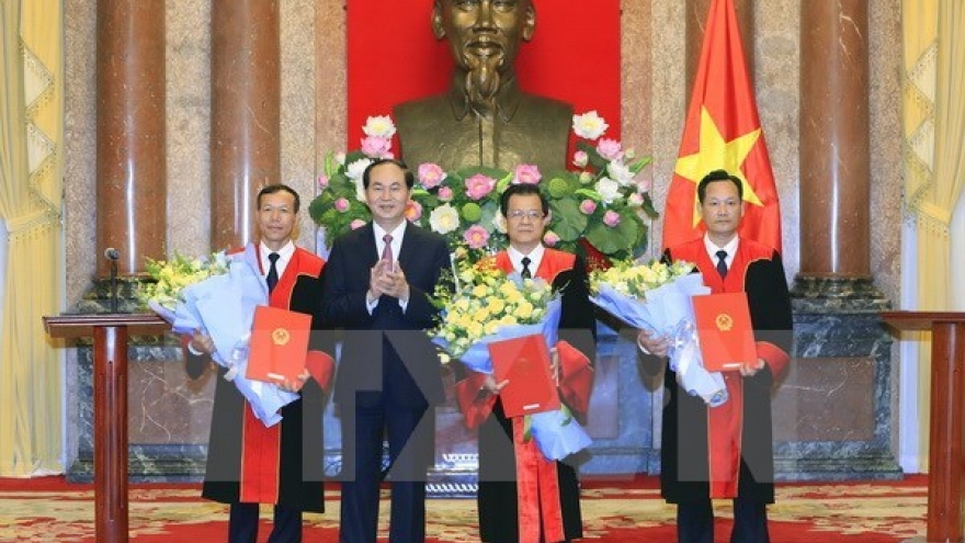 Judges, deputy chief judges of supreme court appointed