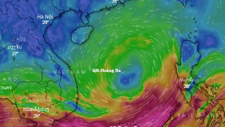 East Sea low pressure system concerns forecasters