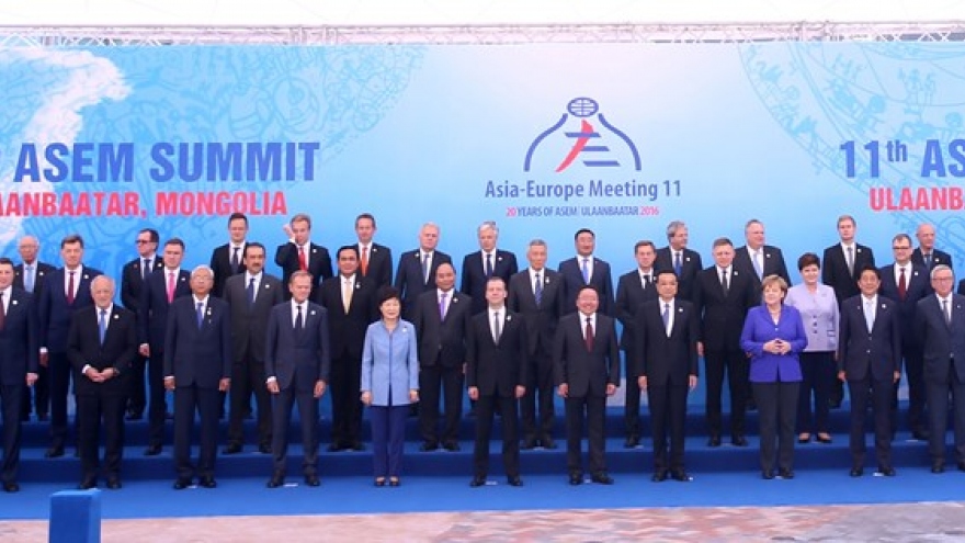 ASEM leaders vow to support int’l efforts in major issues