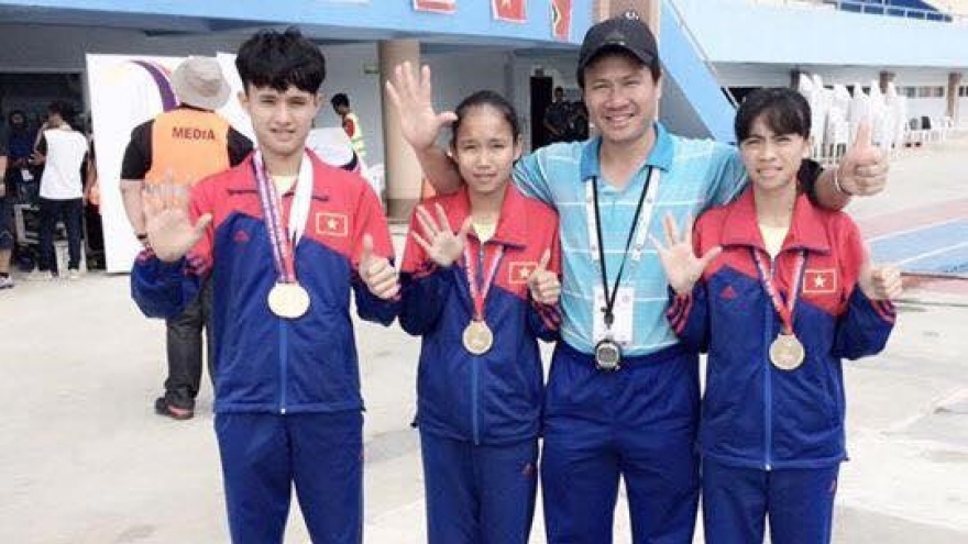Vietnam top regional champs for young athletes  