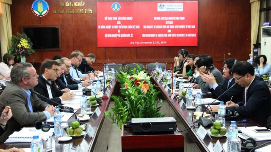 Vietnam, Australia to set up working group for agribusiness promotion