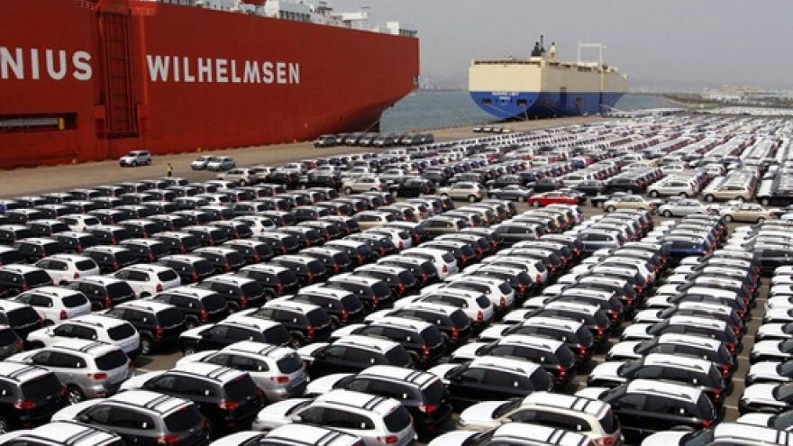Vehicle imports down 6% in volume through 7 months