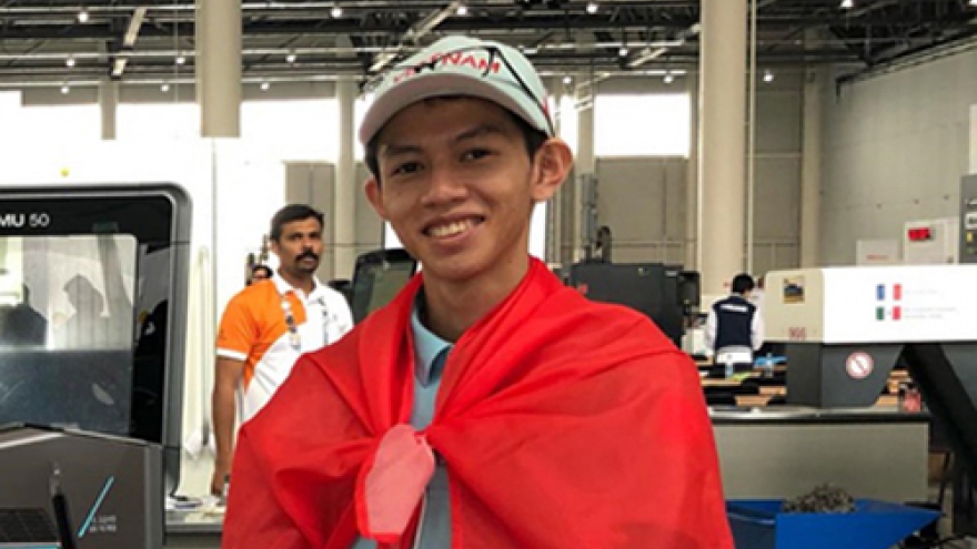 The Dieu winner of silver medal in World Skills Competition 2019
