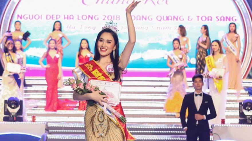 Phuong Anh crowned Miss Ha Long 2018