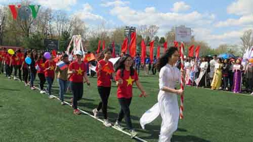 OVs students attend sports festival in Russia