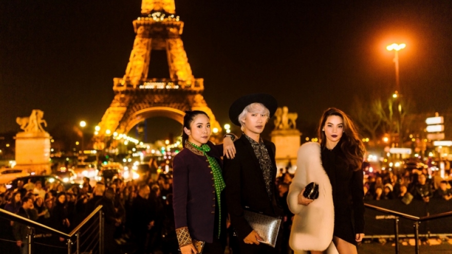 Ho Ngoc Ha and Ly Quy Khanh hit Paris Fashion Week