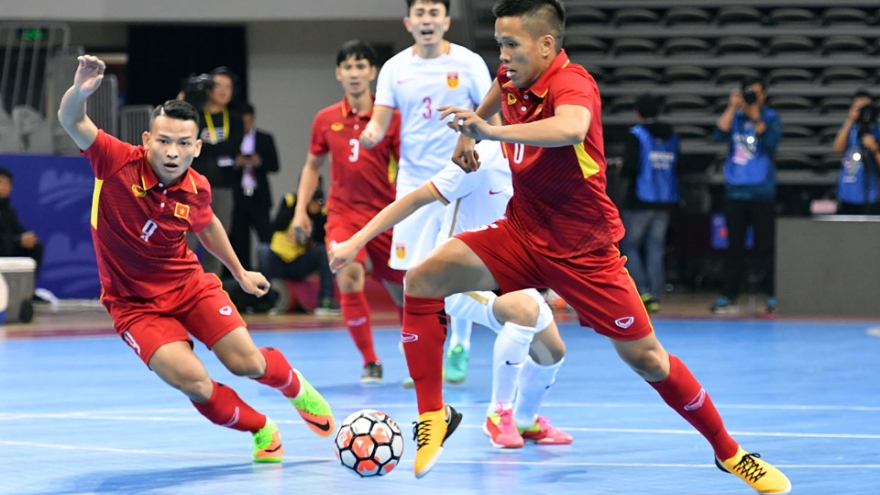 Vietnam defeats China 4-3 at Int’l Futsal Tournament