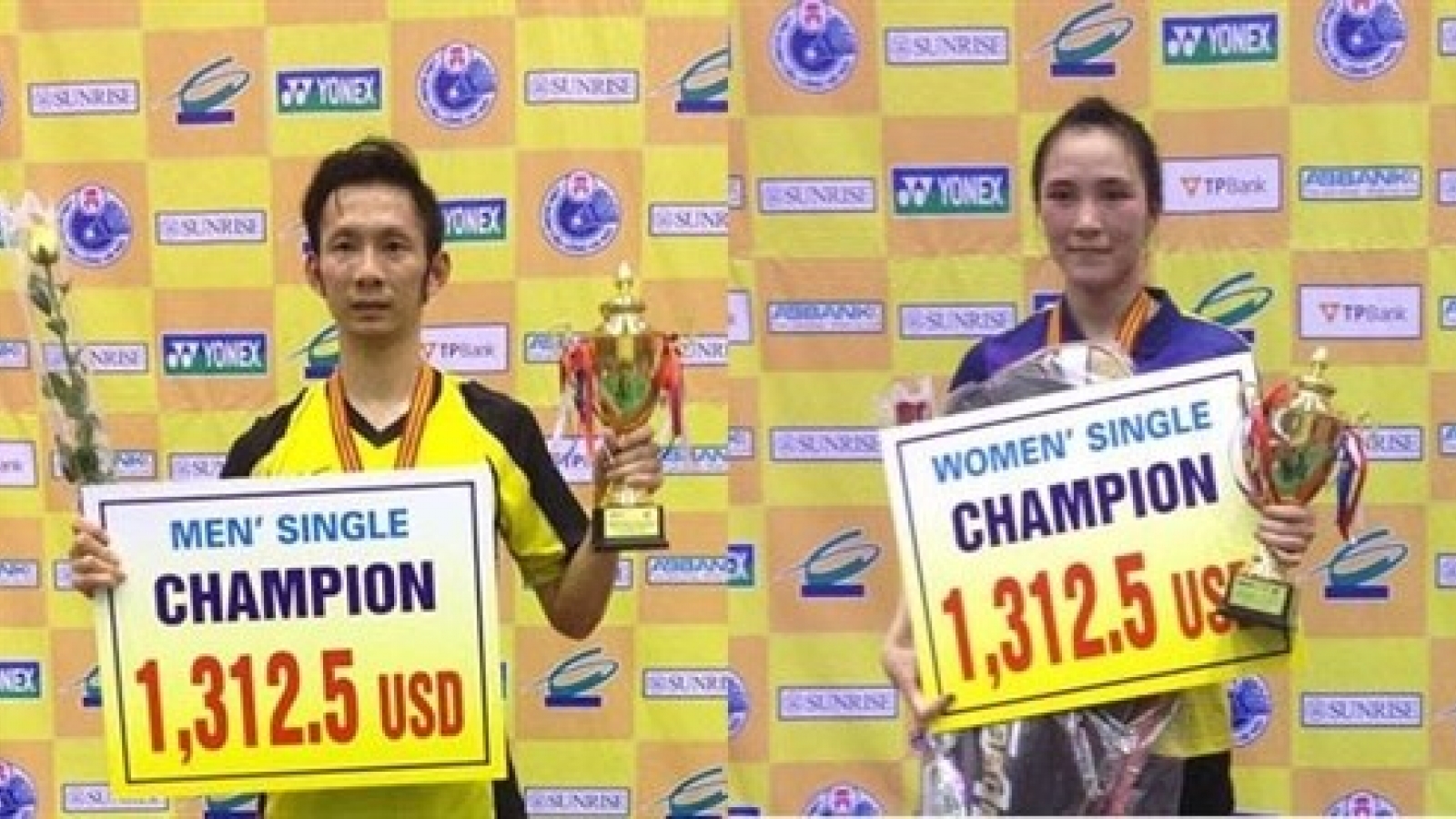 Minh, Trang represent Vietnam at Australian Open