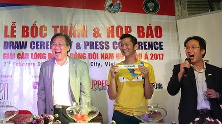 Vietnam in difficult group at Asian badminton champs