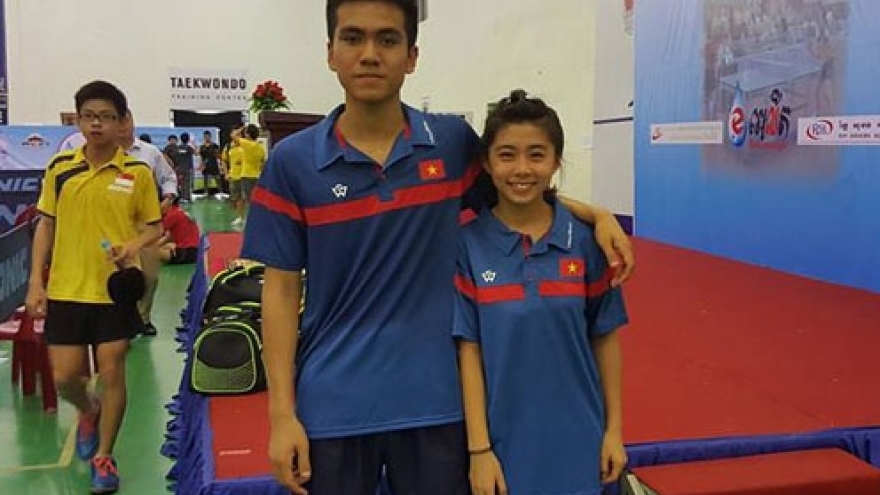 Vietnam bag another table tennis silver