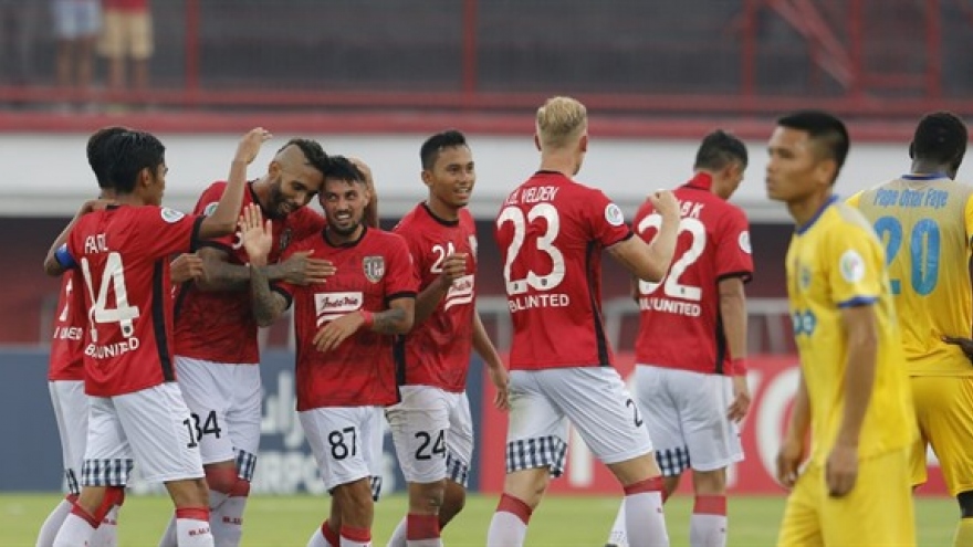 Thanh Hoa lose to Bali United at AFC Cup