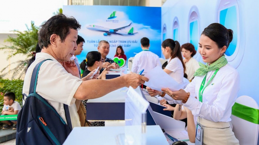 Bamboo Airways put low-cost tickets on offer for golden week