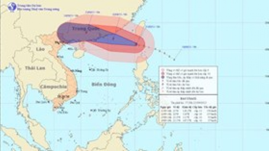 Typhoon Usagi causes strong winds in East Sea