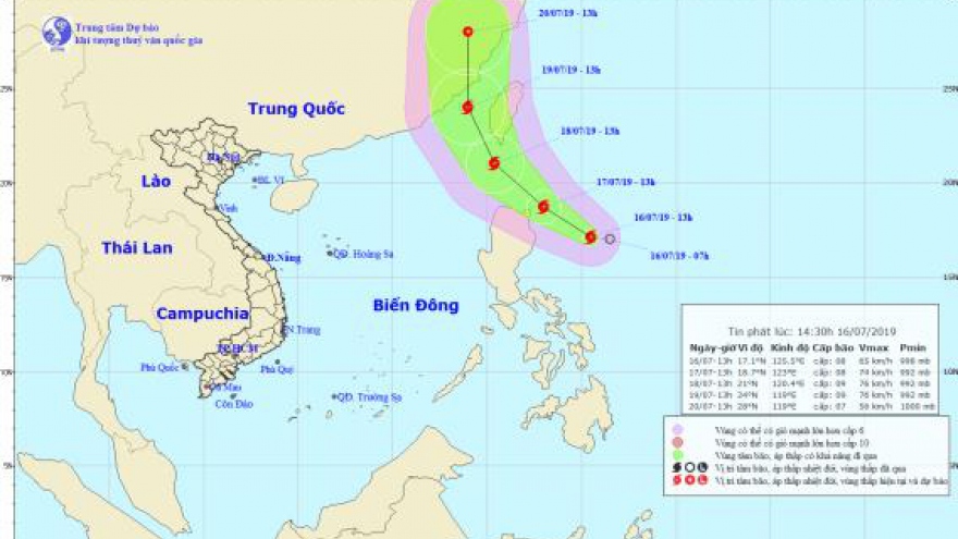 Typhoon Danas likely to strengthen further as it heads north-west