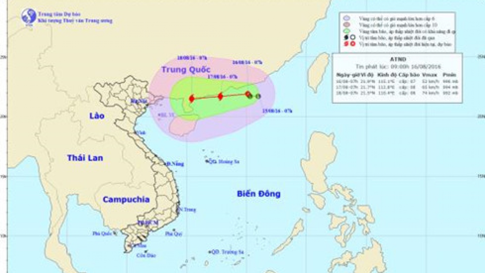 Typhoon to form in East Sea