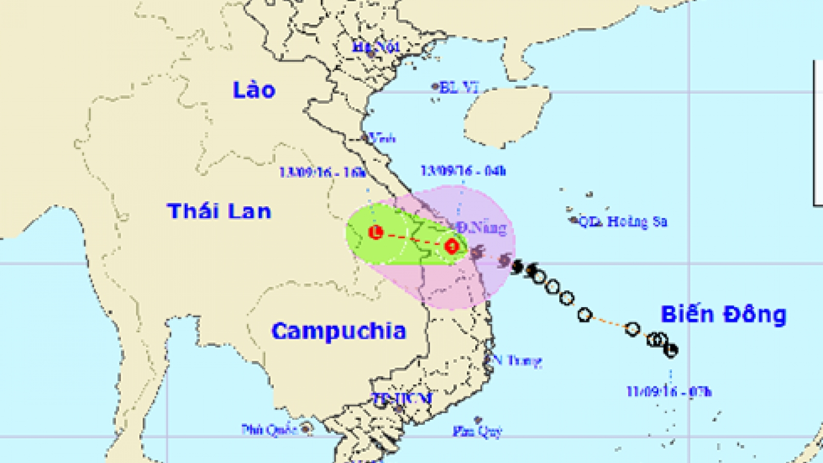 Tropical storm RAI downgrades to a tropical depression