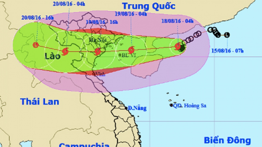 Localities urged to brace themselves for storm Dianmu