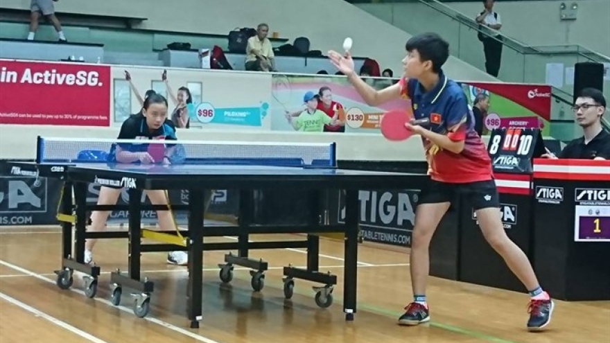 Vietnam cadets bring home table tennis silver