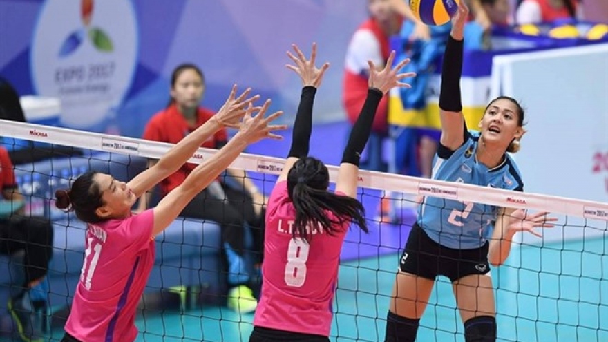 Vietinbank wins first match at Asian club champs