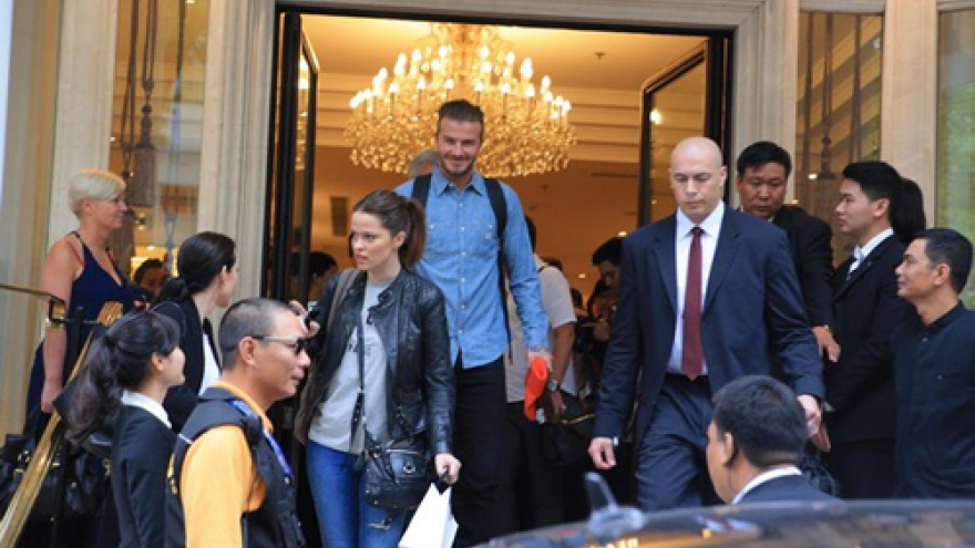 David Beckham wraps up Vietnam visit