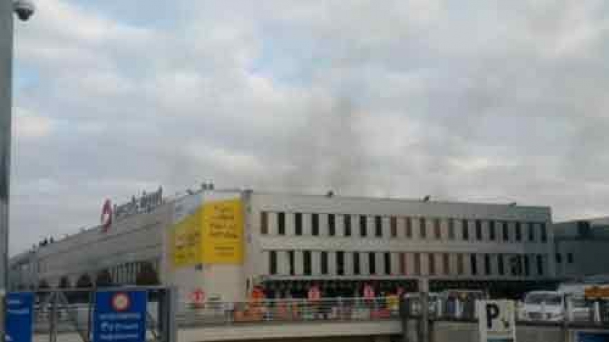 Explosions hit Brussels airport, several killed: Belgian media