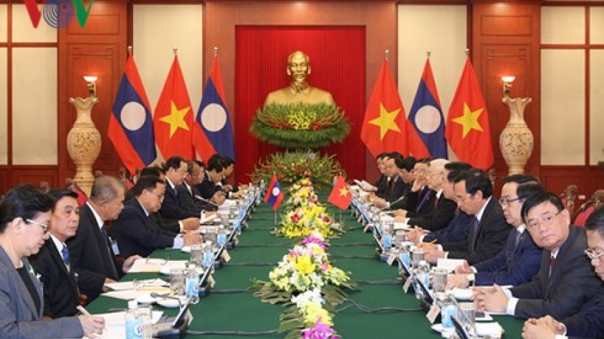 Vietnamese, Lao leaders emphasise special relations