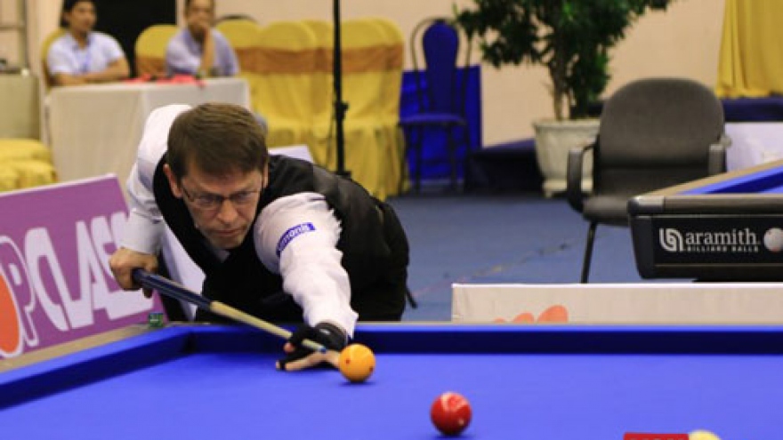 Global top players compete at billiards World Cup in HCM City