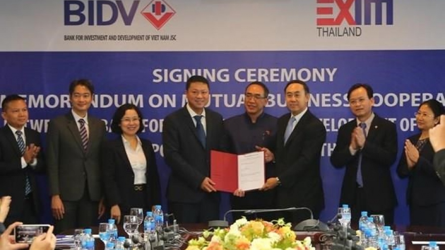 BIDV, EXIM Thailand sign cooperation agreement