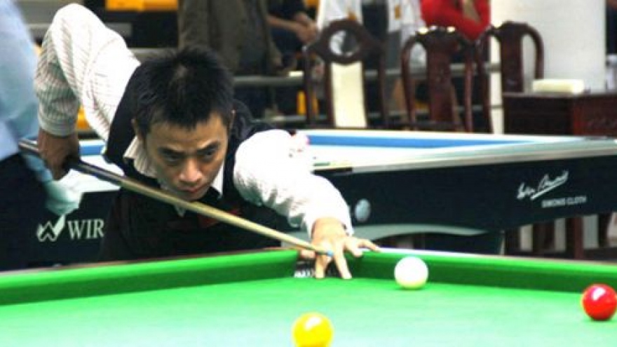 Binh runner-up in AIMAG billiards
