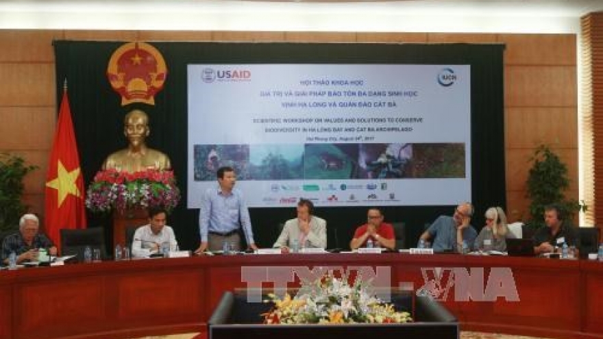 Workshop seeks to conserve biodiversity of Ha Long Bay, Cat Ba archipelago