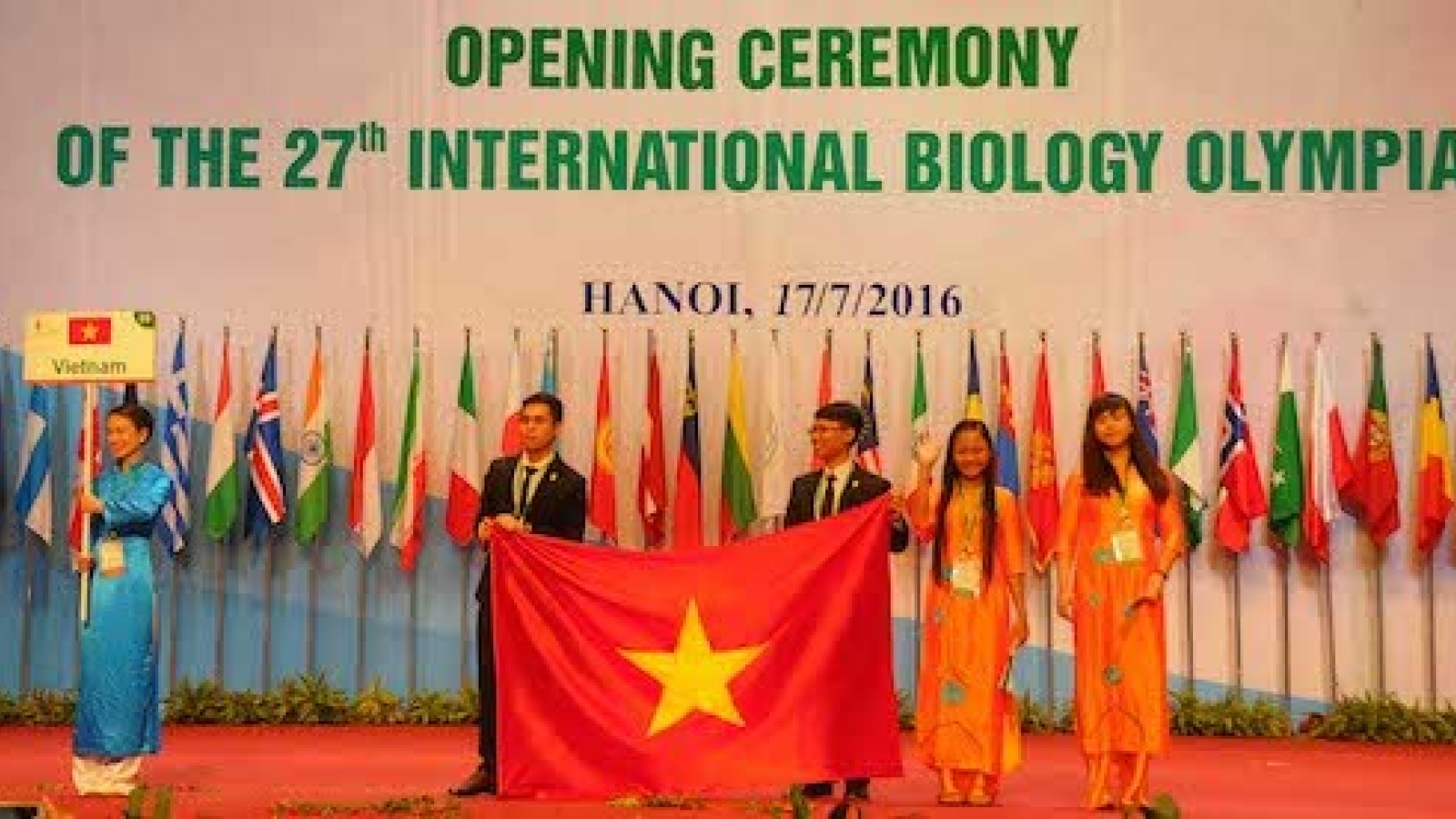 27th International Biology Olympiad opens in Hanoi
