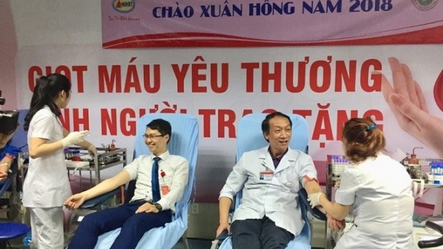 Blood donation campaign opens in Hanoi