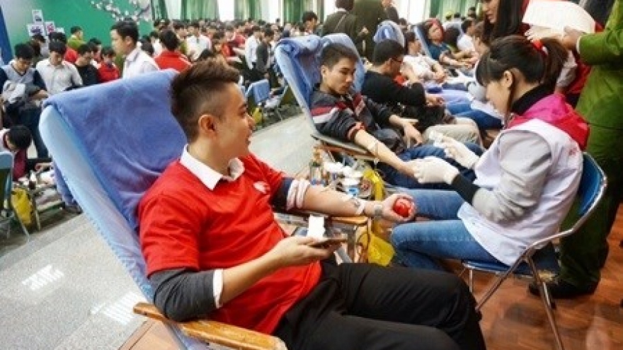 Blood bank stores 16,000 units, sufficient for Tet