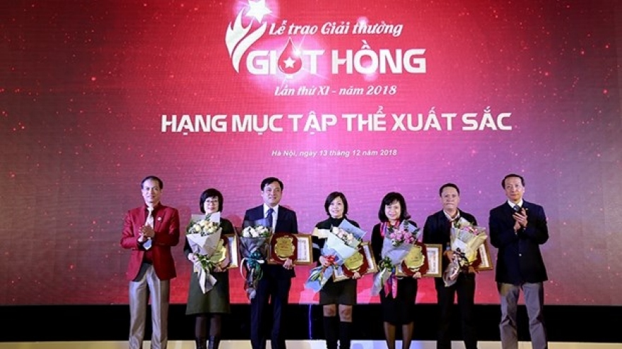 Award honours blood donation organisers