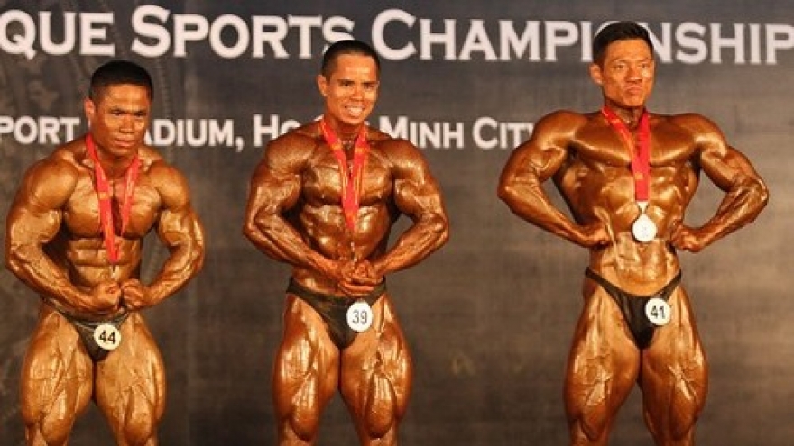  Bodybuilders compete in Hungary